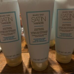 Bundle 10 MARY KAY SATIN HANDS Fragrance Free Hand Cream SEALED 3oz